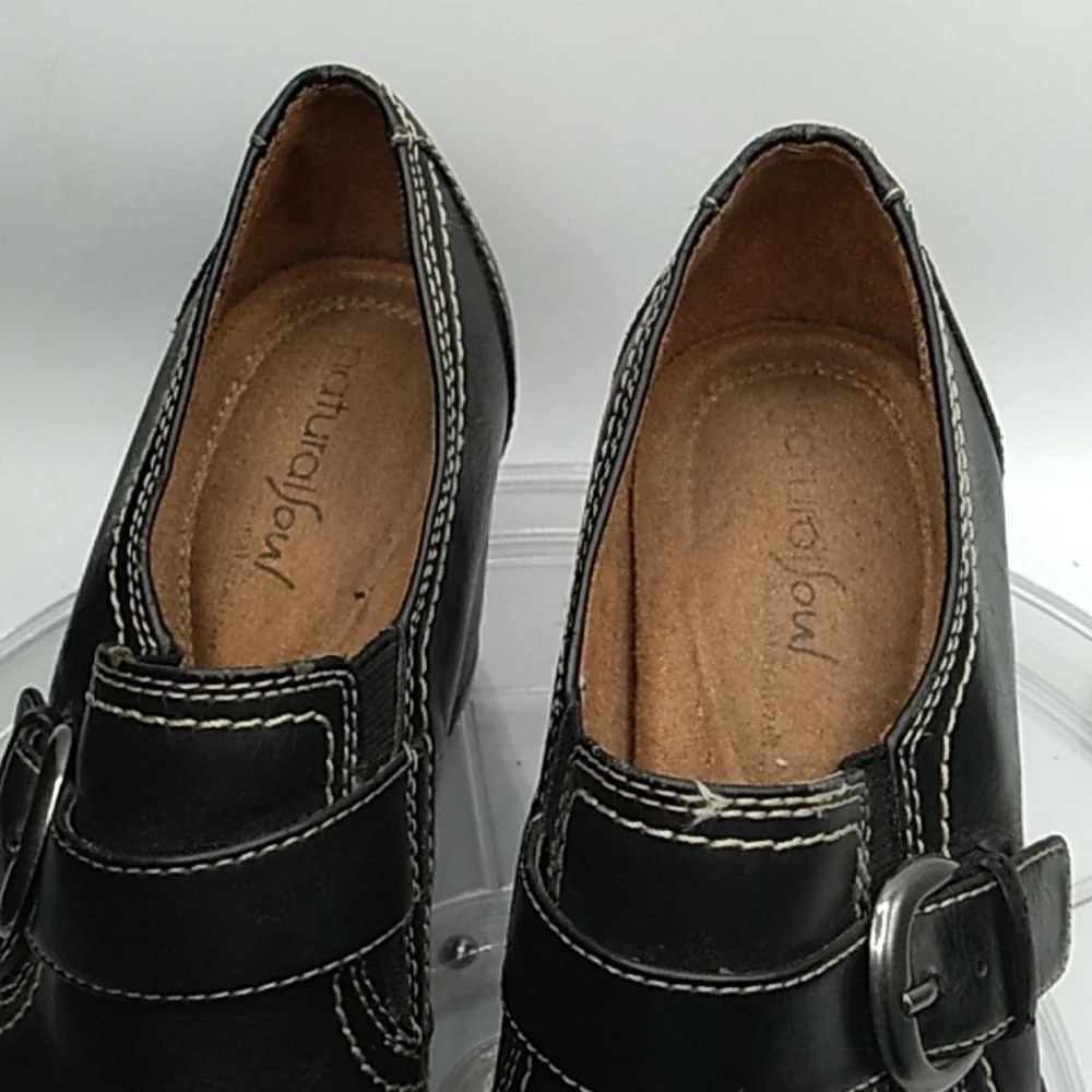 Natural Soul 6 black heels